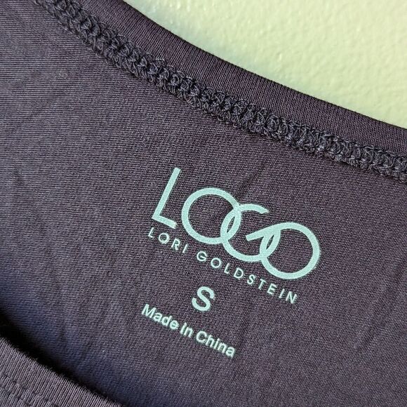 LOGO by Lori Goldstein LOUNGE SOFT AND STRETCHY 2 TANK TOPS BOTH SZ S - Picture 9 of 9